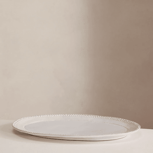 Image showing the Hillcrest Platter, White product.
