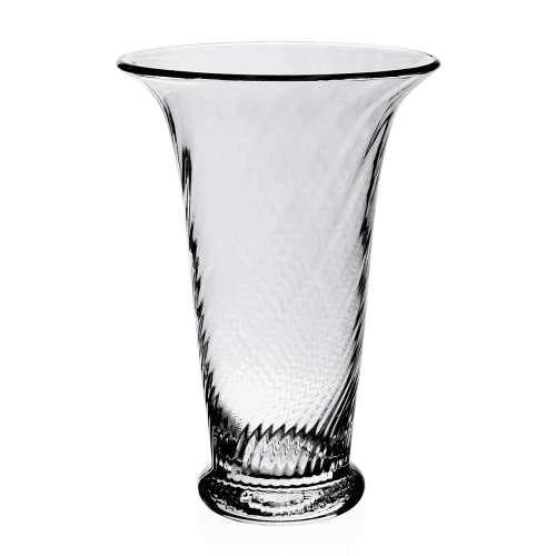 Image showing the Waves Flower Vase, Clear product.