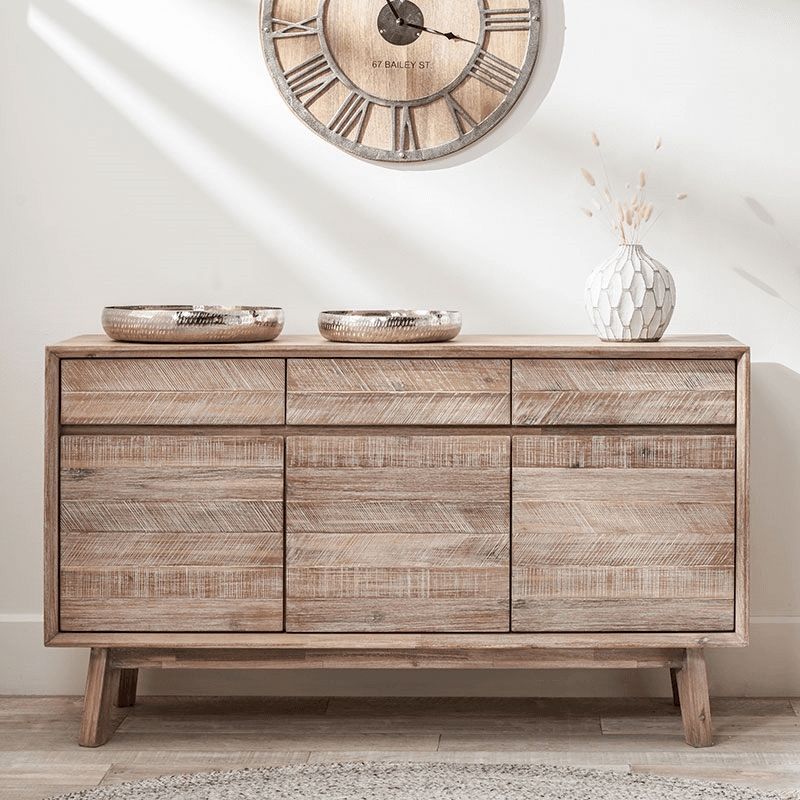 Kalmar Sideboard, Acacia Wood