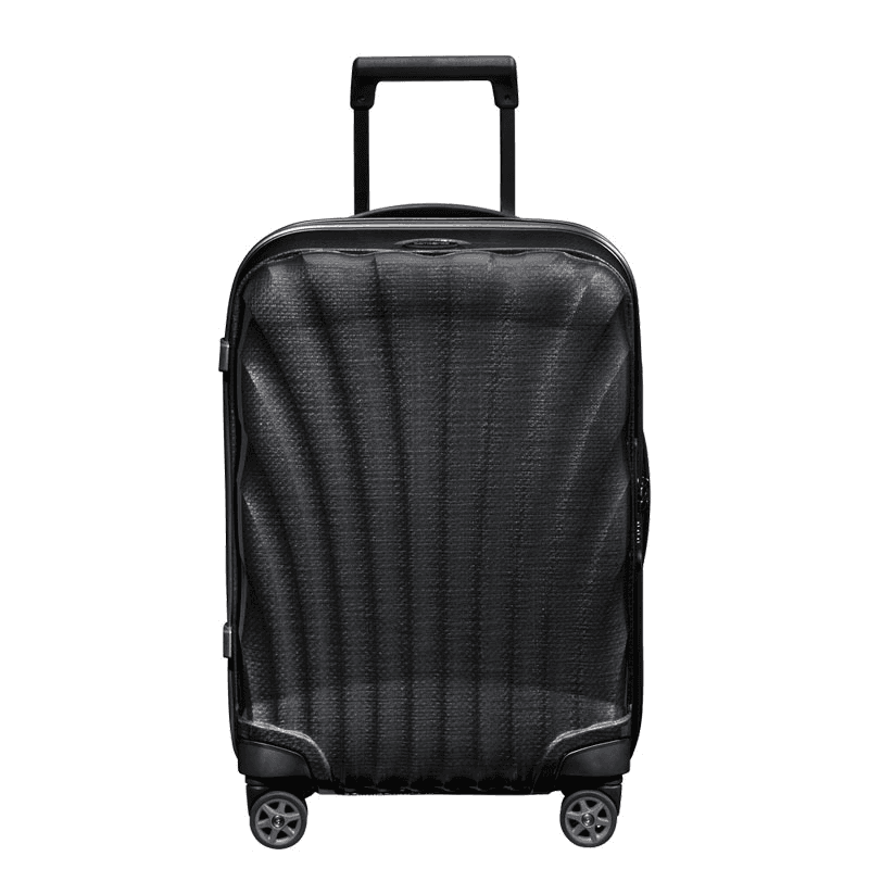 C-Lite Cabin Suitcase, H55 x L40 x W20cm, Black