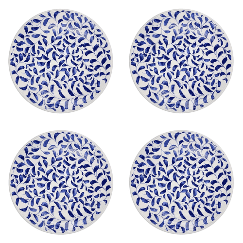 Image showing the Scroll Set of 4 Dinner Plates product.