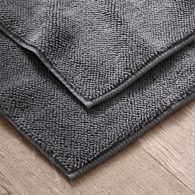 Ile De Re Bath Mat, 70 x 110cm, Slate