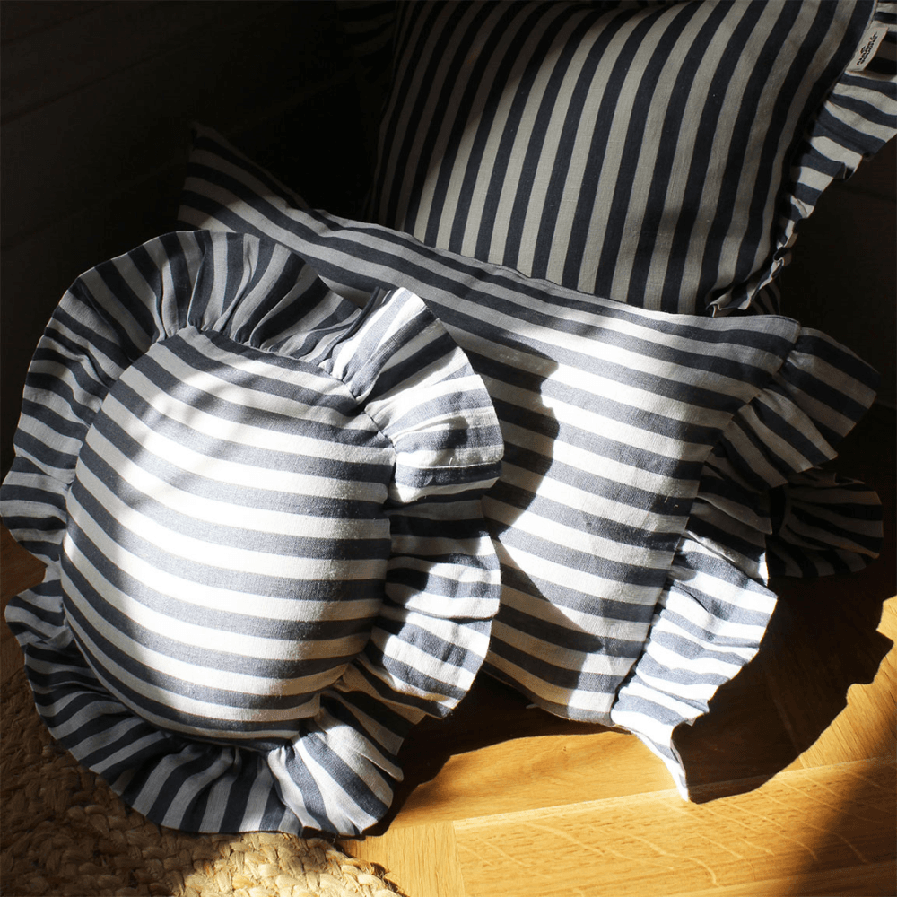 Rectangle Cushion Cover, Folkstone Blue