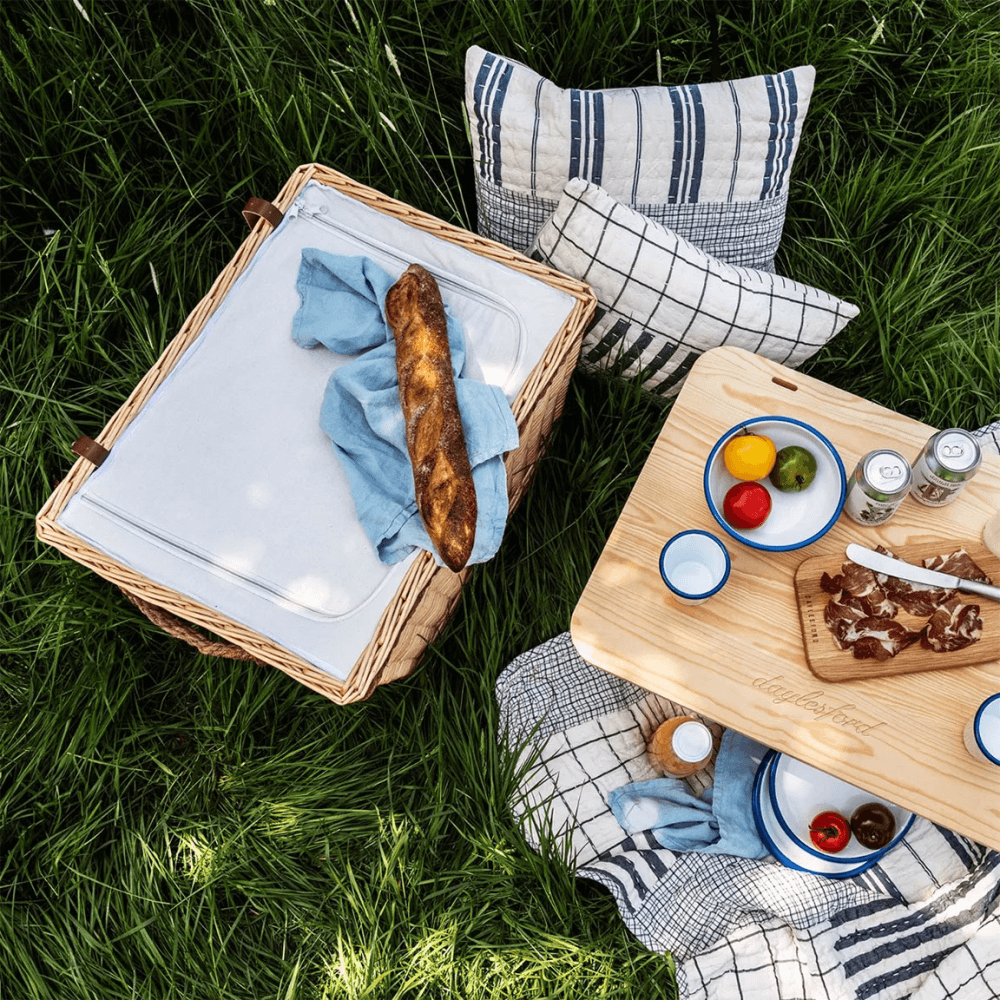 Lea Insulated Picnic Hamper, Natural