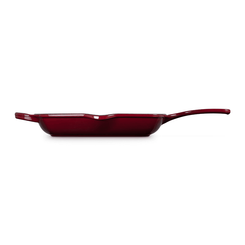 Signature Cast Iron Square Grillit, 26cm, Garnet