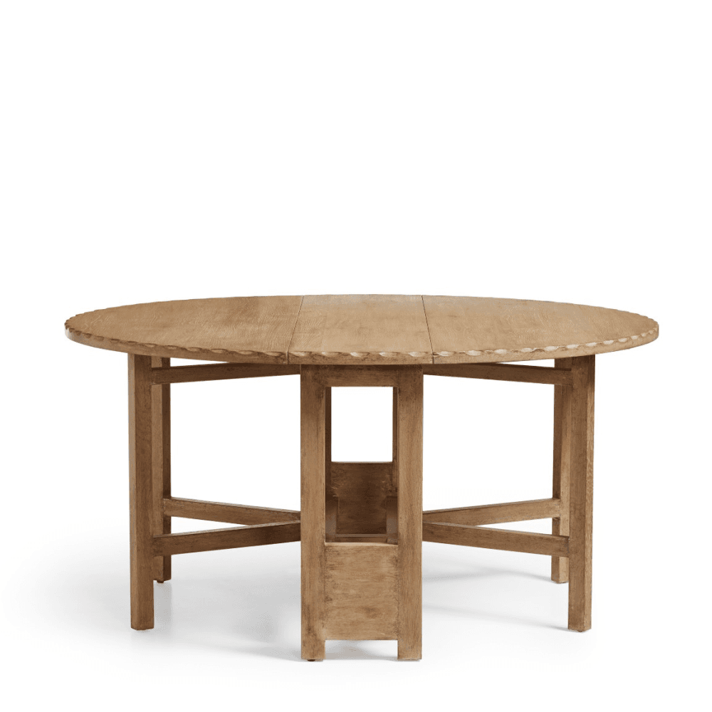 Aderyn Dining Table, Burnt Elm