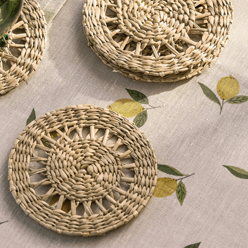 Core Set of 4 Coasters, Natural