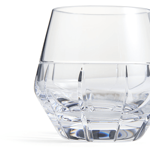 Image showing the Luxe Graphite Pair of Tumblers, Clear product.