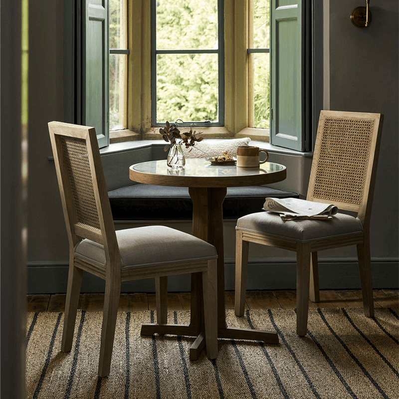 Westbury Round Bistro Table, Natural