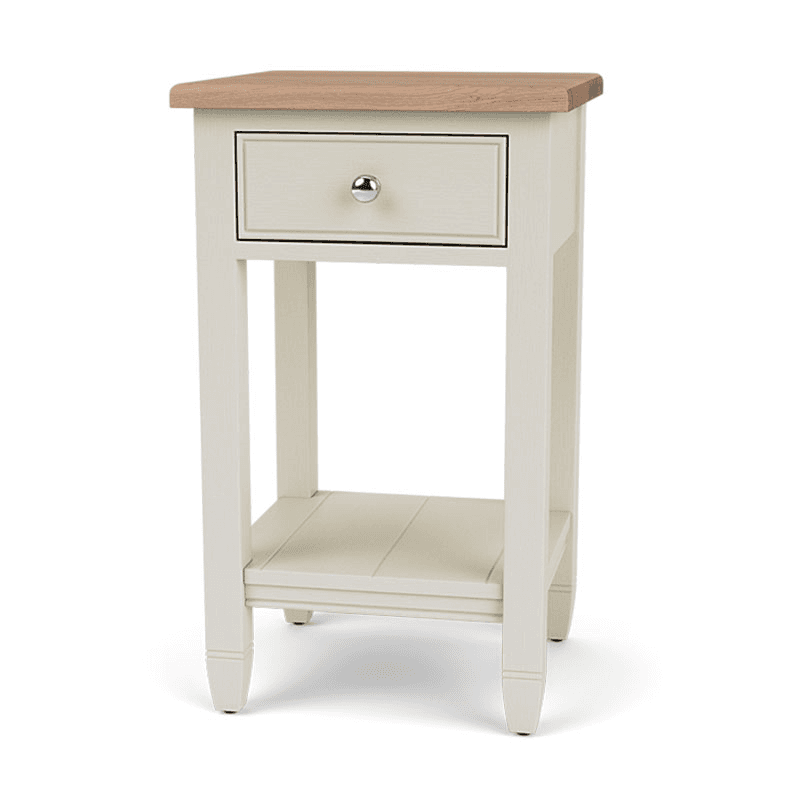 Chichester Open Bedside Cabinet, Shell