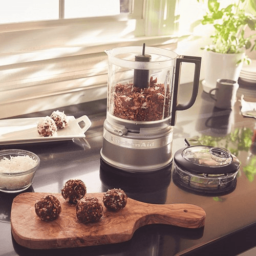 Image showing the Mini Food processor, 830ml, Contour Silver product.