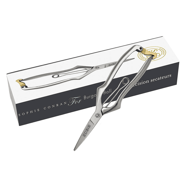 Boxed Precision Secateurs, Stainless Steel