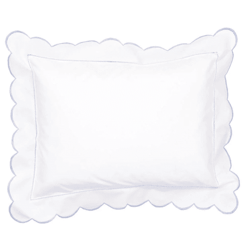 Image showing the Pomily Baby Boudoir Pillow, Blue product.