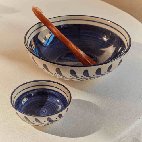 Image showing the Helecho Tapas Bowl, Deep Blue product.