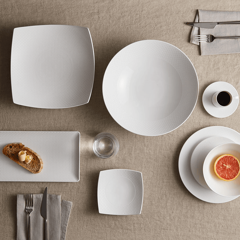 Gio Serving bowl, White/ Bone China