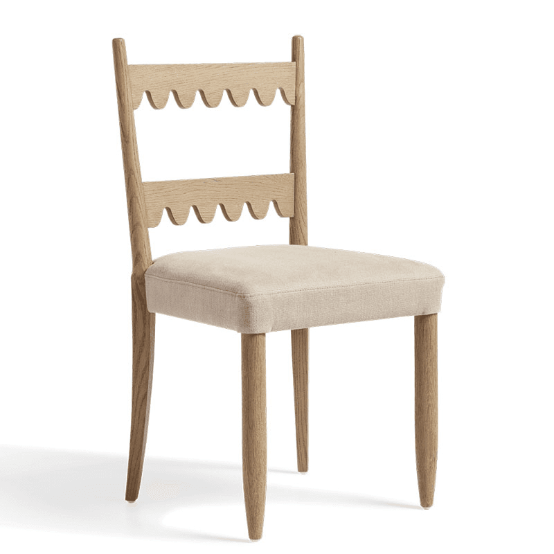 Jennie Dining Chair, Weathered Oak