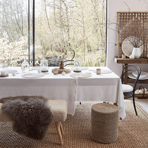 Image showing the Woodbury Rug, 240 x 170cm, Natural product.