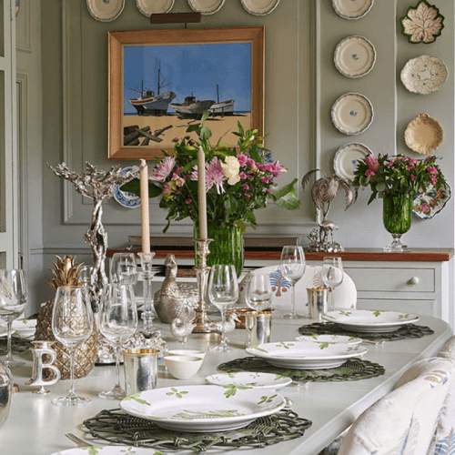 Image showing the Summer Flower Plate product.