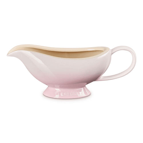 Image showing the Stoneware Gravy Boat, Shell Pink product.