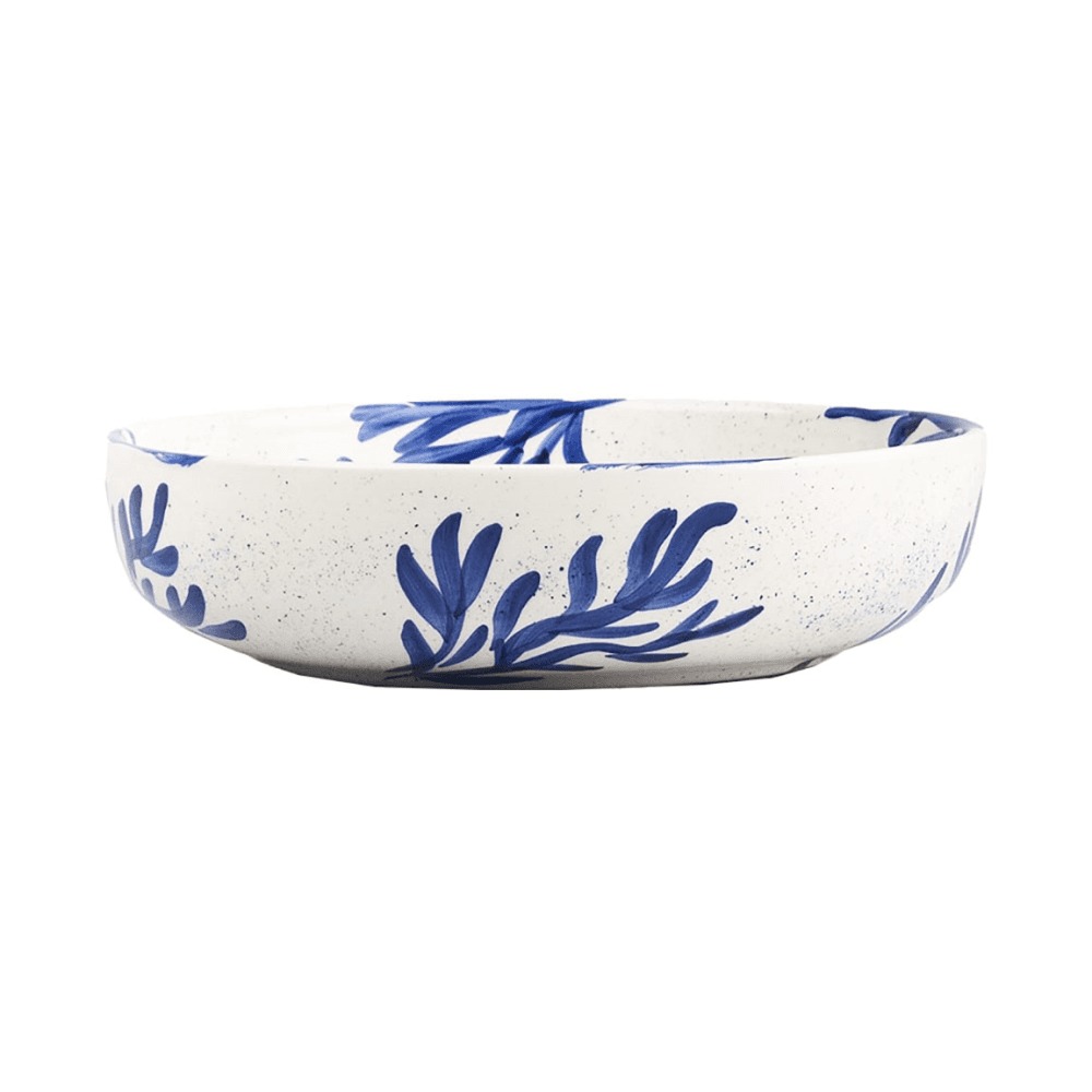 Coral Salad Bowl, Blue