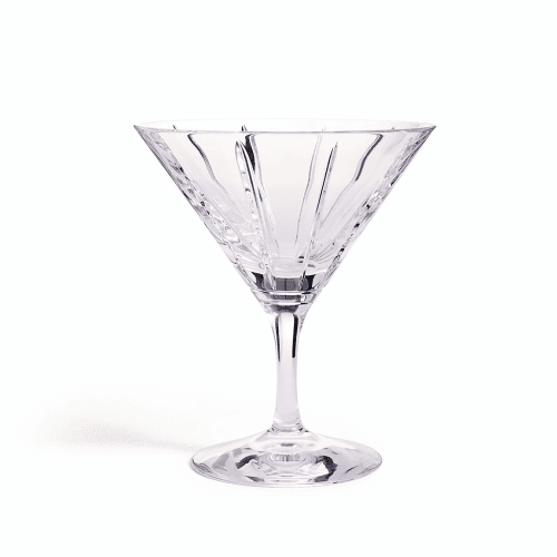 Image showing the Luxe Graphite Pair of Martini Glasses, Clear product.
