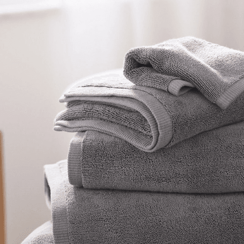 Image showing the Spa Turkish Face Cloth, Slate product.