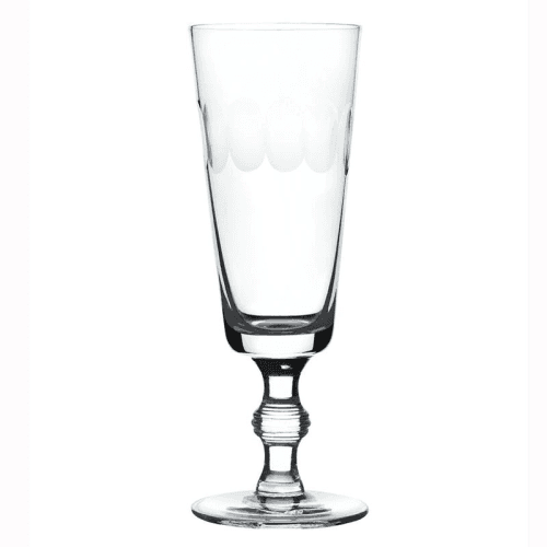 Image showing the Lens Set of 4 Champagne Flutes, Clear product.