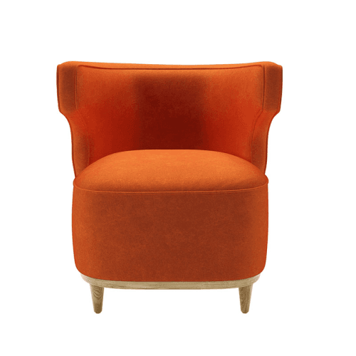 Image showing the Edie Armchair, Paprika product.