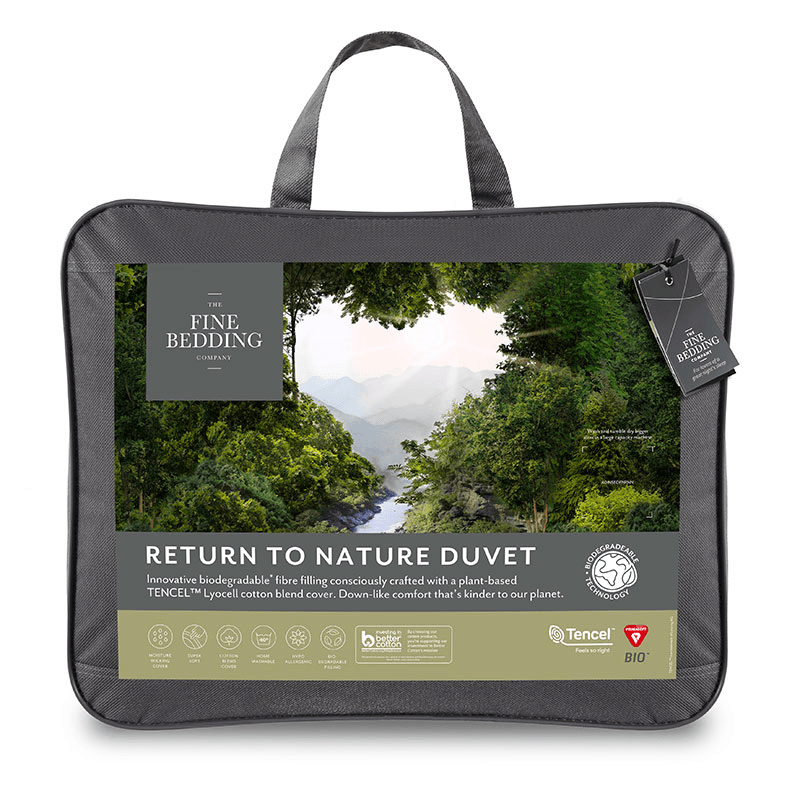 Return To Nature 4.5 tog Duvet, Double, White