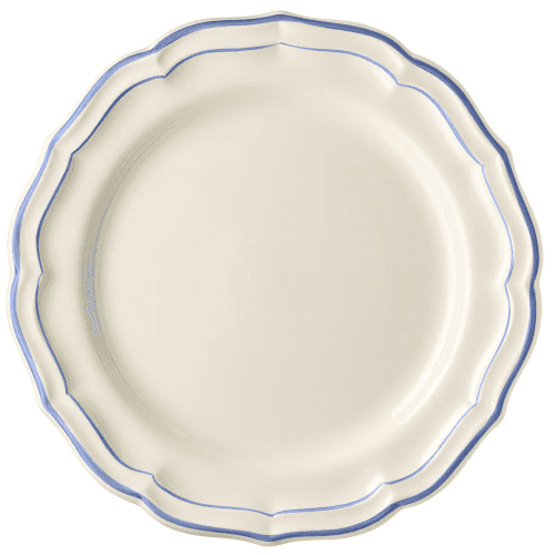Image showing the Filet Set of 4 Dinner Plates, D26cm, Bleu product.