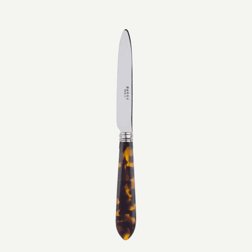 Image showing the Tortoise Dessert Knife, Brown product.