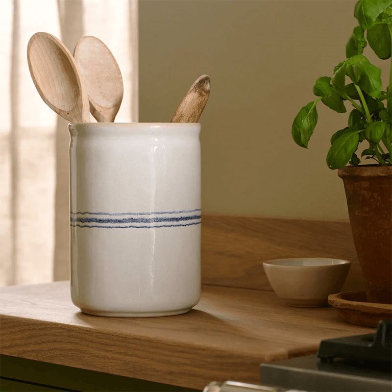 Melbury Utensil Pot, H18cm, Blue