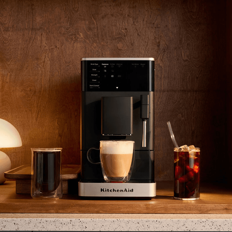 KF2 Fully Automatic Espresso Machine, Matte Black