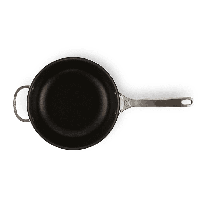 Signature Uncoated Chef's pan with lid, Stainless Steel