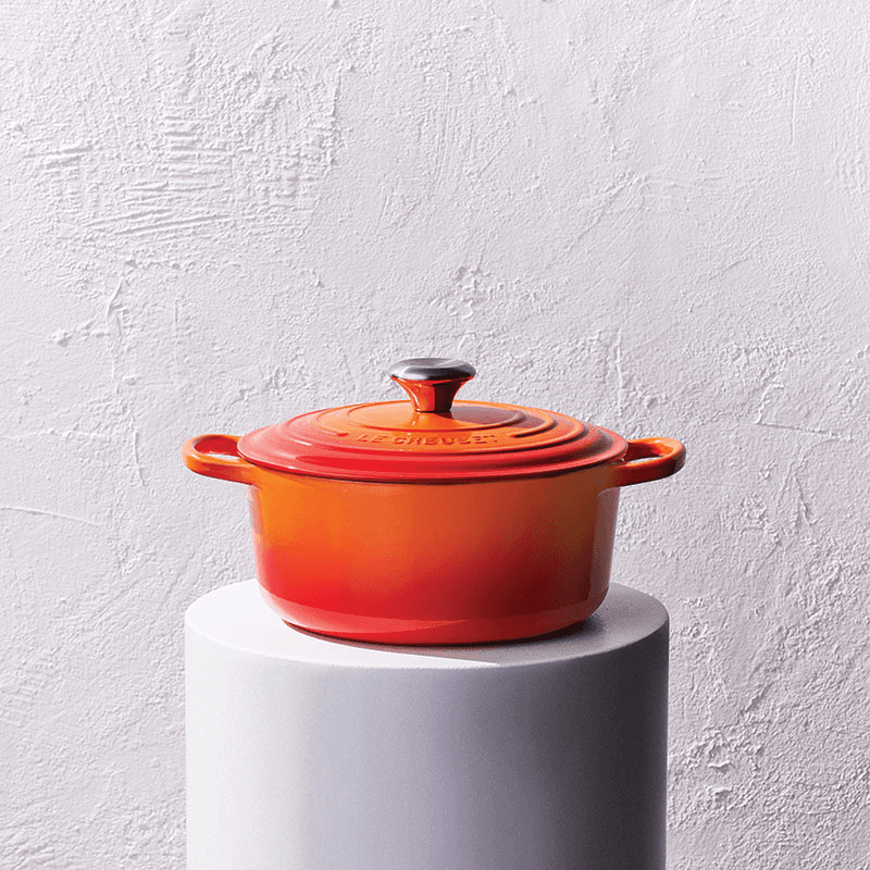 Cast Iron Round Casserole, 30cm, Volcanic
