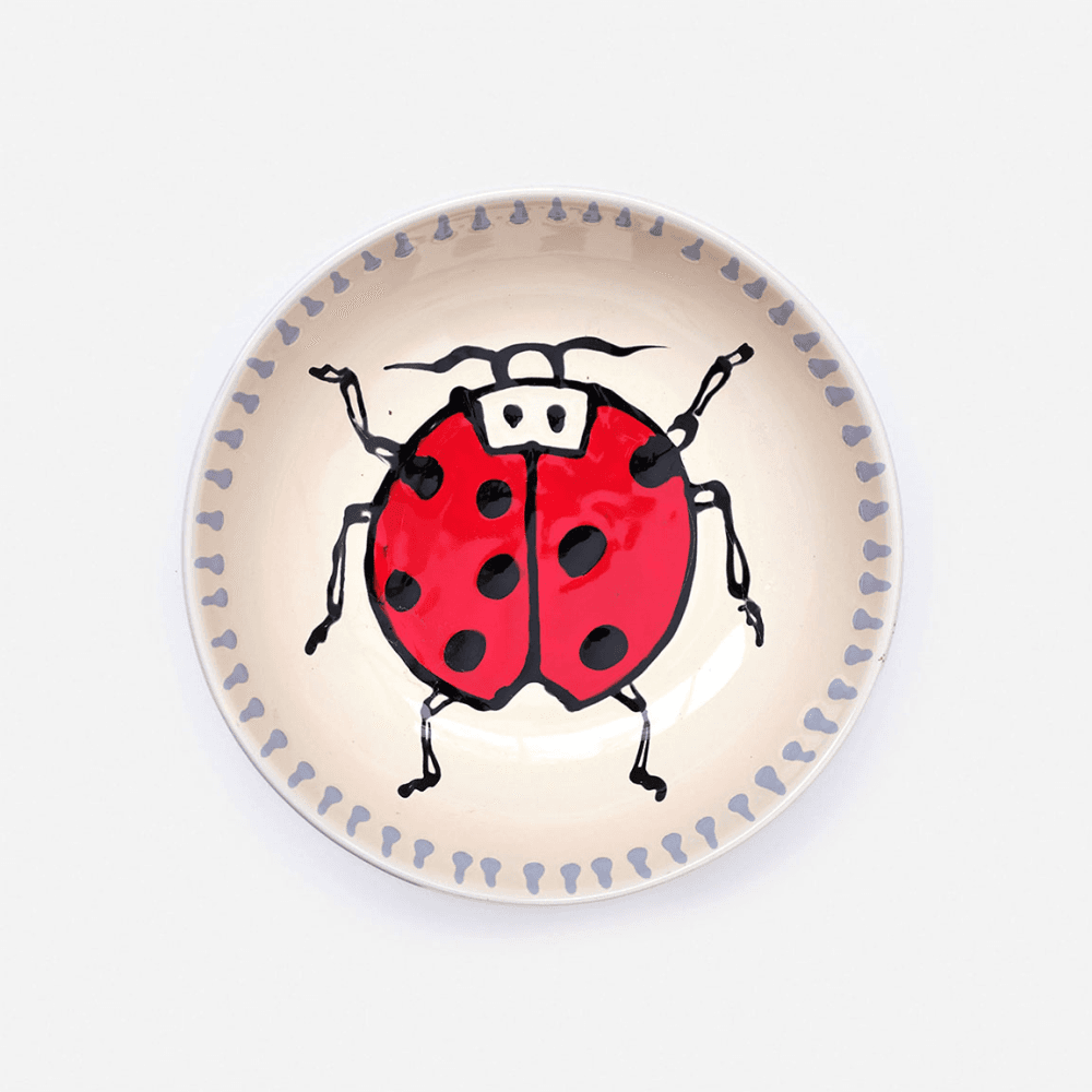 Ceramic Bowl, Ladybird