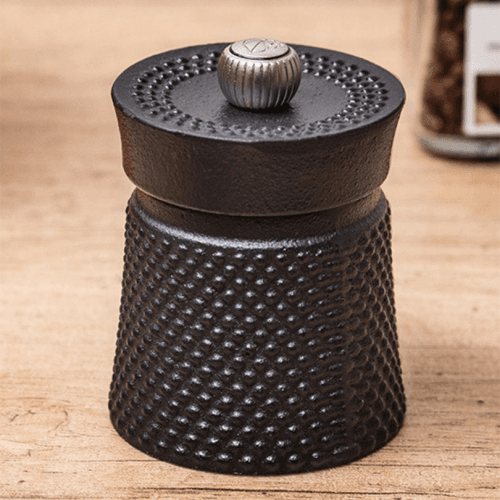 Image showing the Bali Font Cast Iron Pepper Mill product.