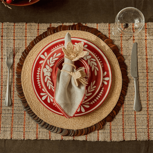 Image showing the Dark Flor Dinner Plate product.