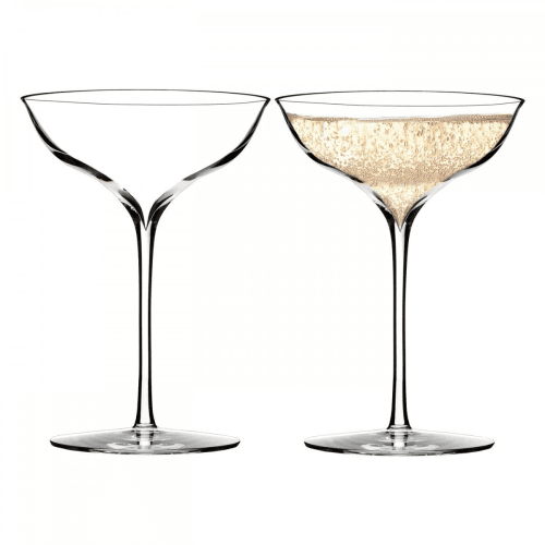 Image showing the Elegance Collection Pair of Belle Champagne Coupes product.