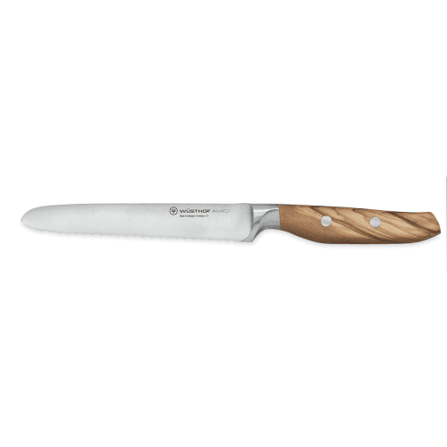 Image showing the Amici Serrated Utility Knife, Brown product.