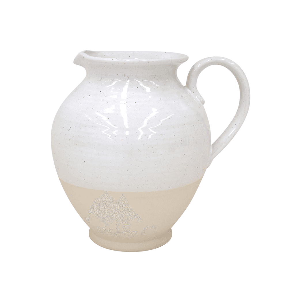 Fattoria Large pitcher, White