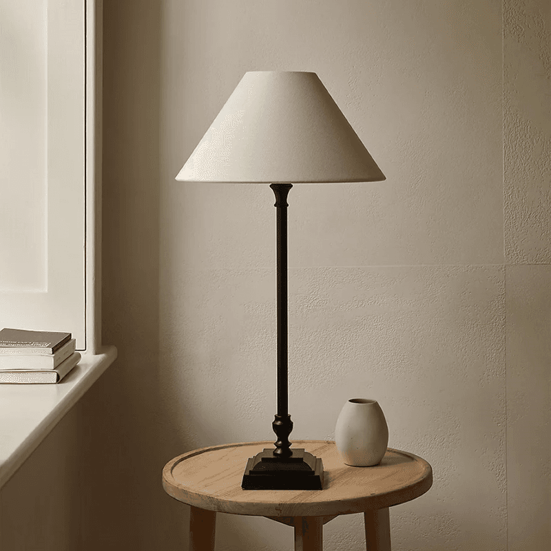 Portable Harris Lamp with Shade, Natural