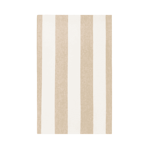 Image showing the Witham Stripe Tablecloth, Sand product.