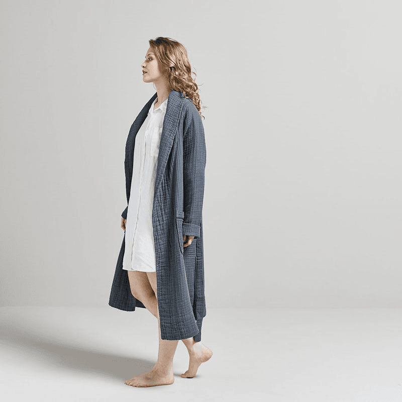 The Dream Cotton Robe, Large, Ink