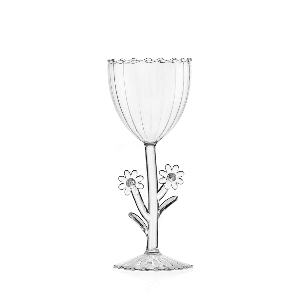Botanica Daisy Stemmed Glass