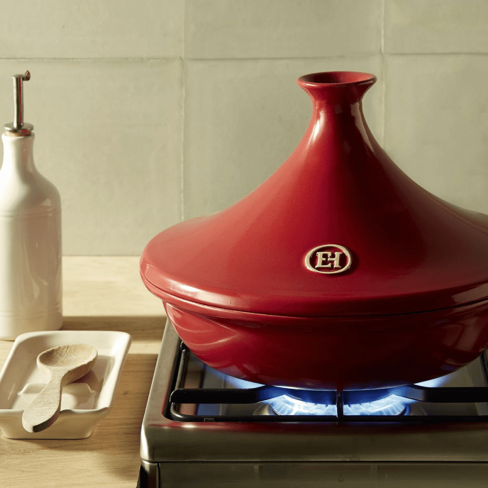 Tagine, 32 x 32 x 23cm - 3.0 Litre, Burgundy