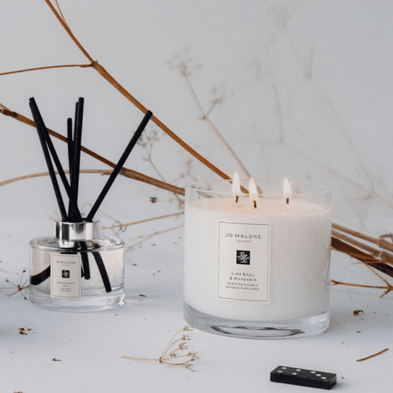 Lime Basil & Mandarin Deluxe Candle, 600g