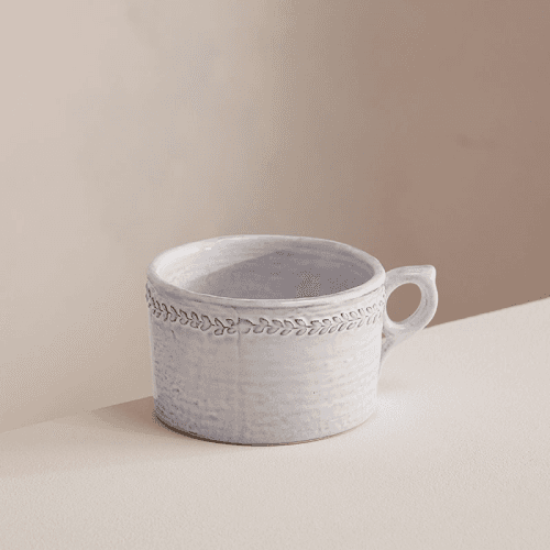 Image showing the Hillcrest Set of 4 Mugs, White product.