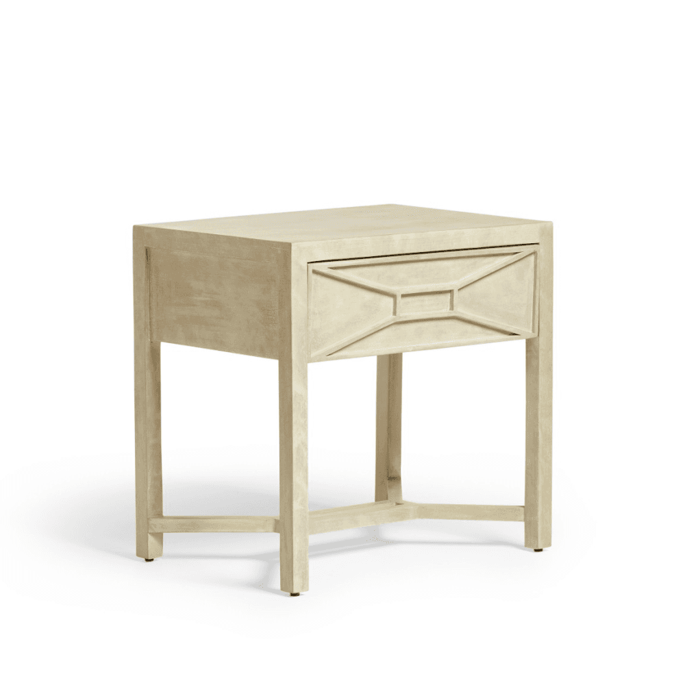 Hester Side Table, Vellum