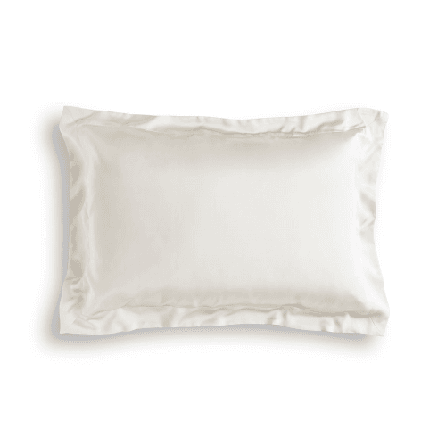 Image showing the Silk Pillowcase, Standard, Ivory product.